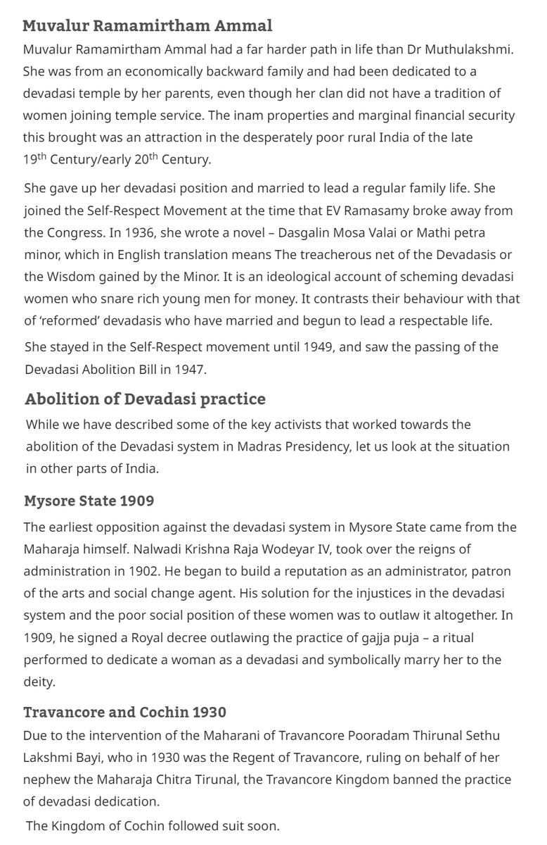ThiranAayvidam's tweet image. #DevadasiSystem

Devadasi_Abolition_Act_Dravidian_Movement_history

Article- Part 2