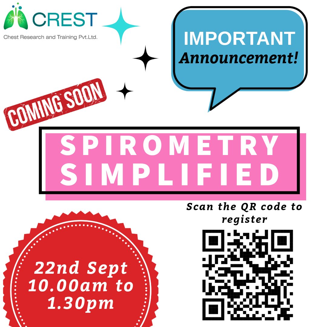 Chest Research and Training Pvt Ltd tweet media