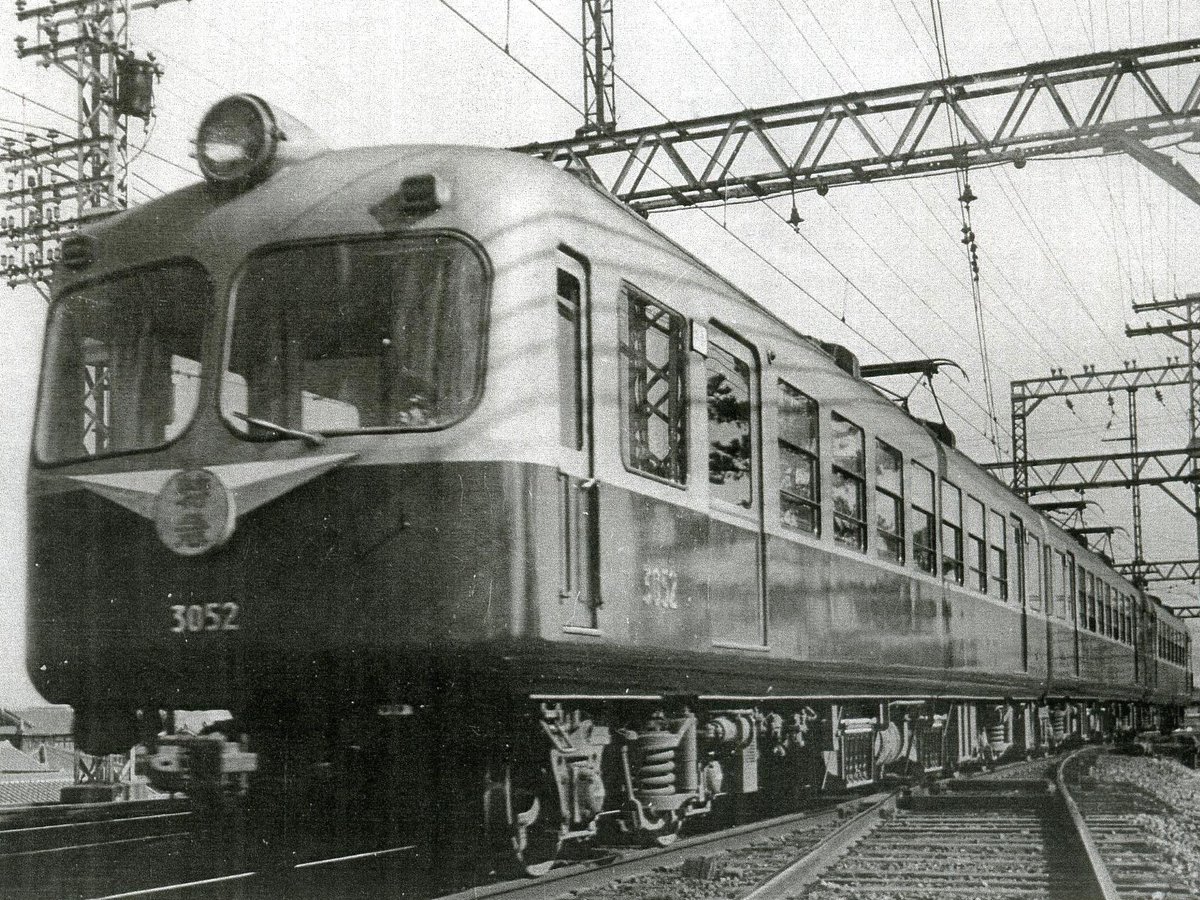 阪神電車ちょこっと話】 70年前の1954年9月15日、梅田～三宮間をノン