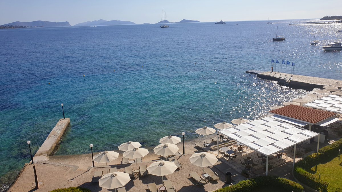HydraSchool's tweet image. A beautiful morning on the island of Spetses as we prepare for #SCSS2024