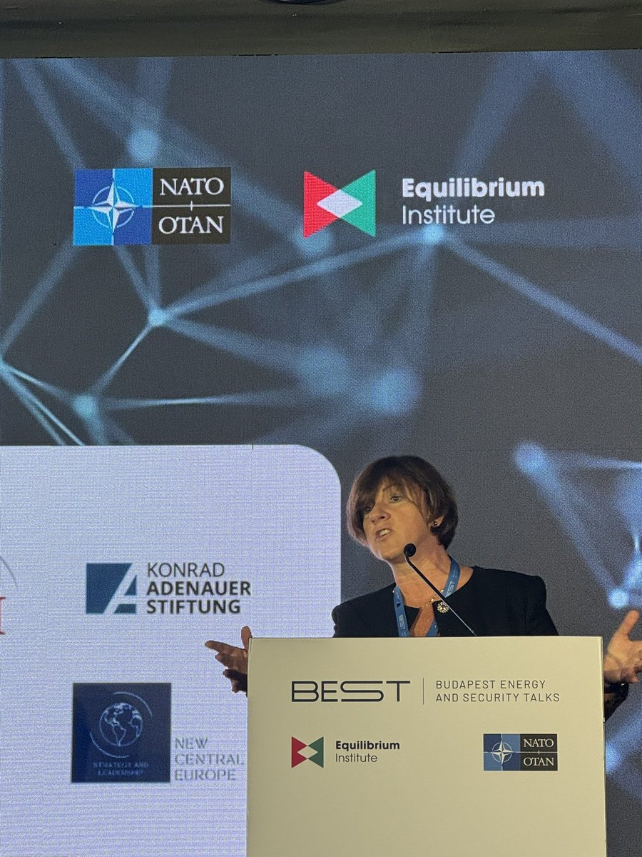 An honour to the join the inimitable <a href="/AmbSzemerkenyi/">Amb Réka Szemerkényi</a> in #Budapest to explore the future of #energysecurity and the #energytransition in #CEE. Very proud of the role that <a href="/enoda_ltd/">ENODA</a> plays in #European #Energy. #eibest2024 <a href="/NATO/">NATO</a>