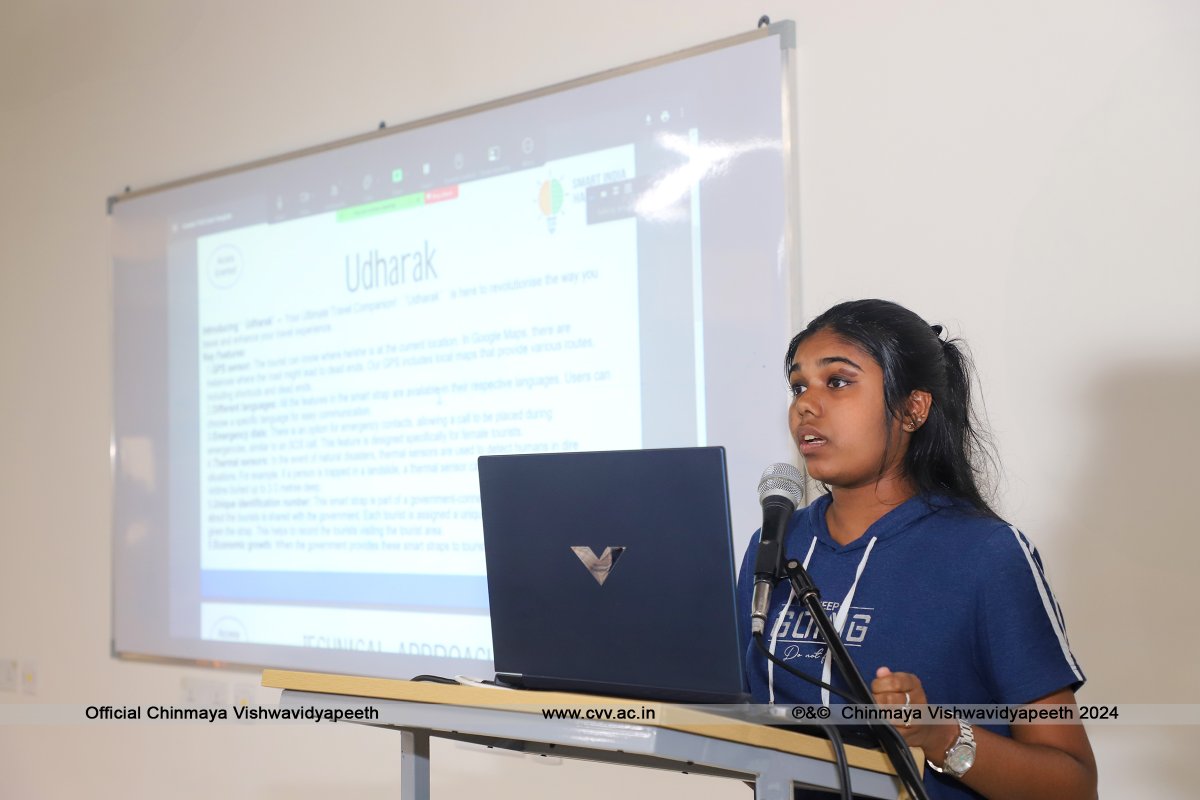 Chinmaya_VV's tweet image. 🚀 Innovative Minds Shine at CVV’s Internal Hackathon 2024! 💡
On 10th September 2024, Chinmaya Vishwa Vidyapeeth hosted its exciting Internal Hackathon at the Lalita Pratishthanam facility in Onakkoor as part of the Smart India Hackathon (SIH) 2024!