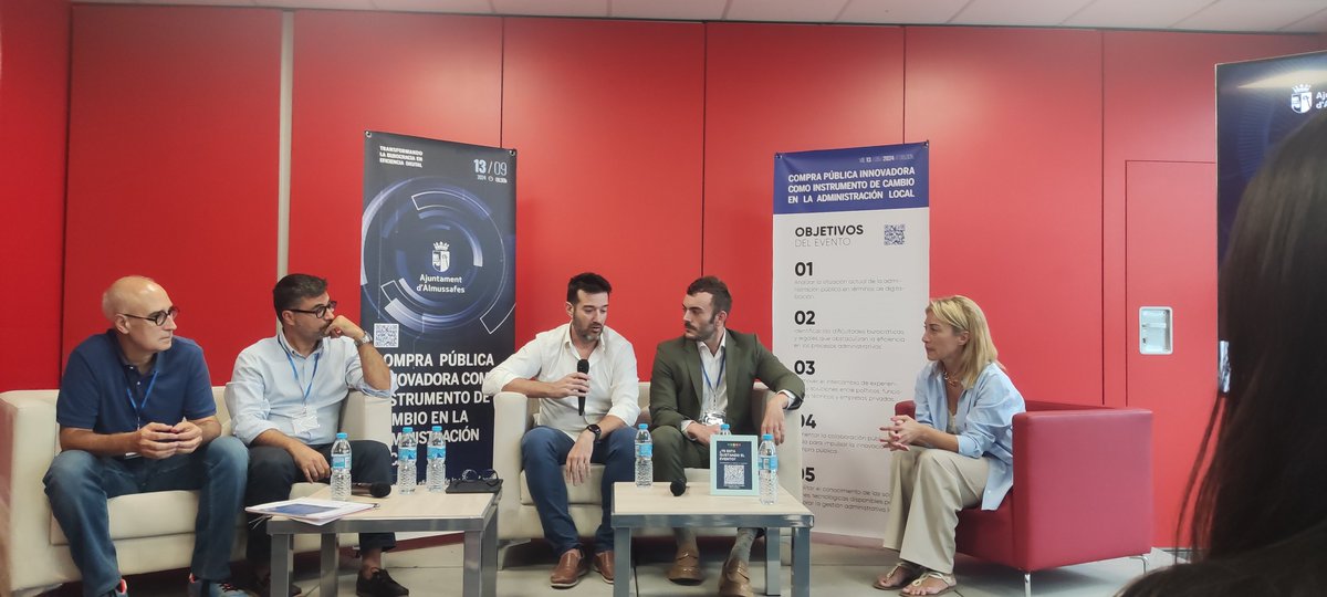 Arranca la jornada sobre compra pública innovadora del <a href="/almussafes_aj/">AjuntamentAlmussafes</a> en la que presentaremos <a href="/Governalia/">Governalia</a> para mejorar la simplificación administrativa #canet #betera #picanya #almussafes