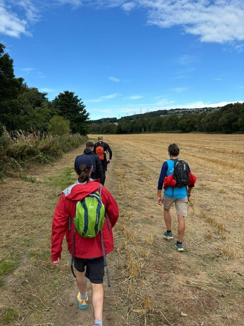 WeAreRSR's tweet photo. Day 1 - Hadrian’s Wall - 2024 Charity Challenge.
A few sore feet but Day 1 completed. From Chesters Roman Fort to Chollerford - 31 miles in 10 hours. 
To donate and support @willenhospice go to:
https://t.co/UwDe8MgRz9 https://t.co/eiPpLYPFOu