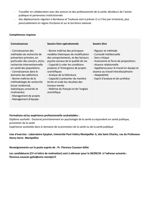 Association Francophone de Psychologie de la SAnté tweet media