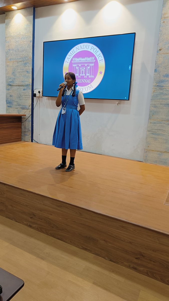 tnpm_chn's tweet photo. The Tamilnadu police Museum will be celebrating third year anniversary. singing competition was conducted tamilnadu police museum on 12/09/2024. various school student are participated in this event.
#tnpolicemuseum
#policemuseum
#school https://t.co/4gW0xaSyfi