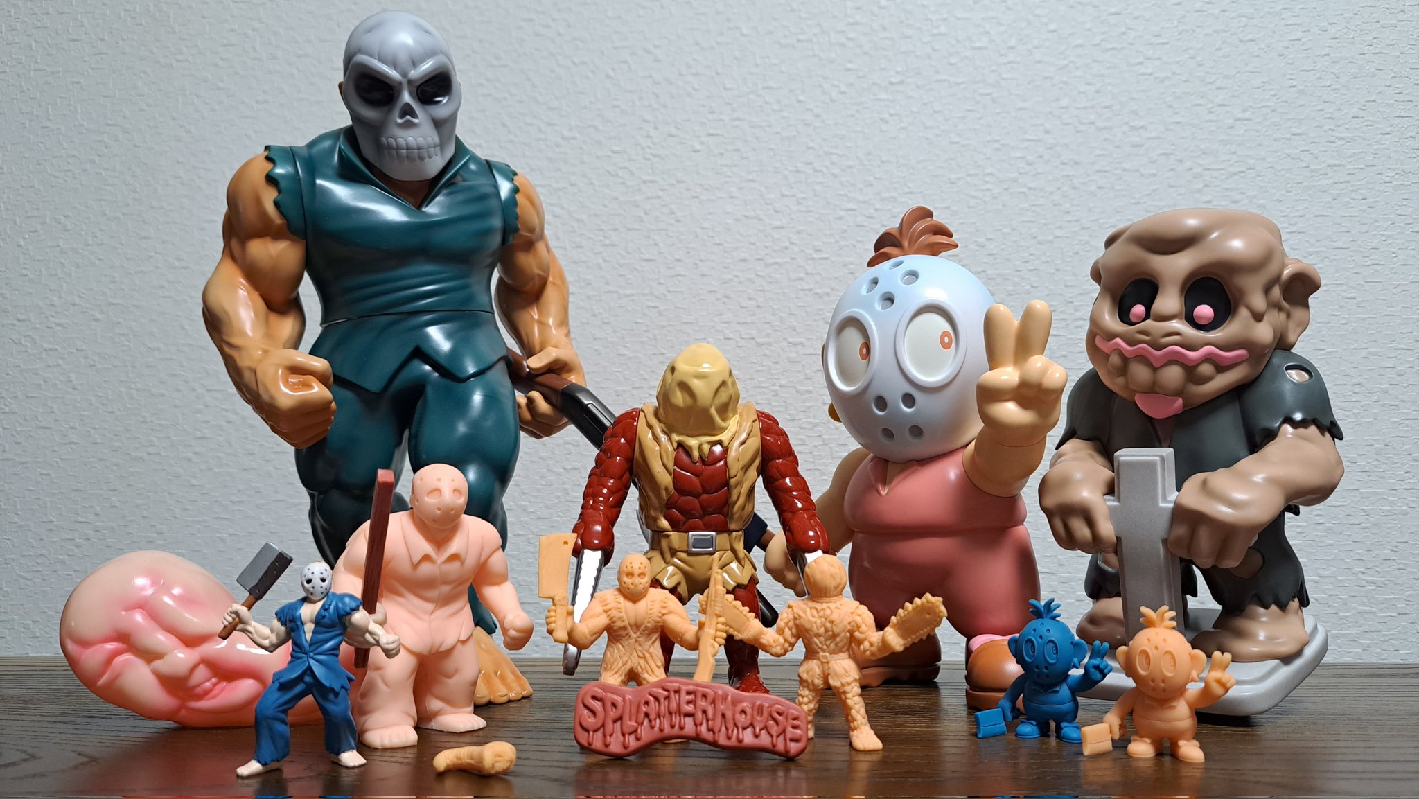 スプラッターハウス/SPLATTERHOUSE ヘルカオス ヘッドフィギュア ASTRO ZOMBIES | UNBOX INDUSTRIES SPLATTERHOUSE HELL CHAOS