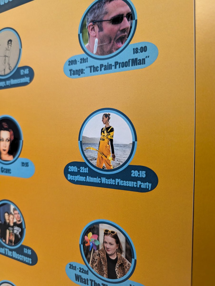 ☢️🚨SIREN NOISES🚨☢️ One week to go until Dundee Fringe <a href="/dundeefringe/">dundeefringe</a> gets it's dose of #DEEPTIME - join us for a rollercoaster ride through Nuclear Waste messaging &amp; what to wear to get into Berghain (or not...) TICKETS? 🎟️➡️ dundeefringe.com/deeptime-atomi…