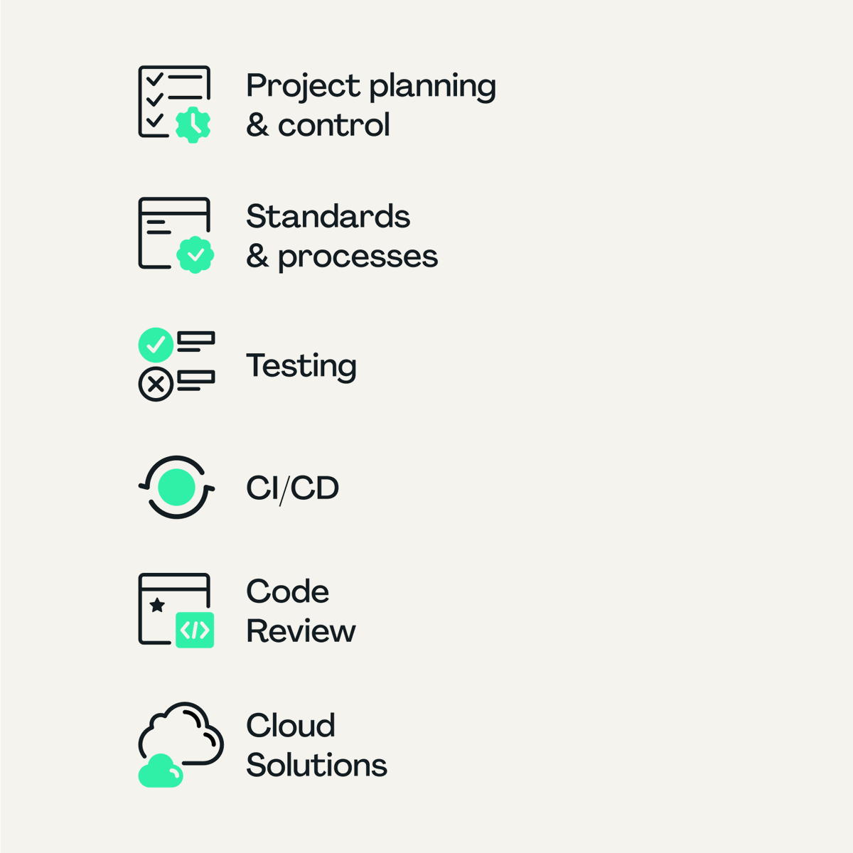Different businesses need different software solutions. 

We tailor each one to meet specific needs, driving success through customization.