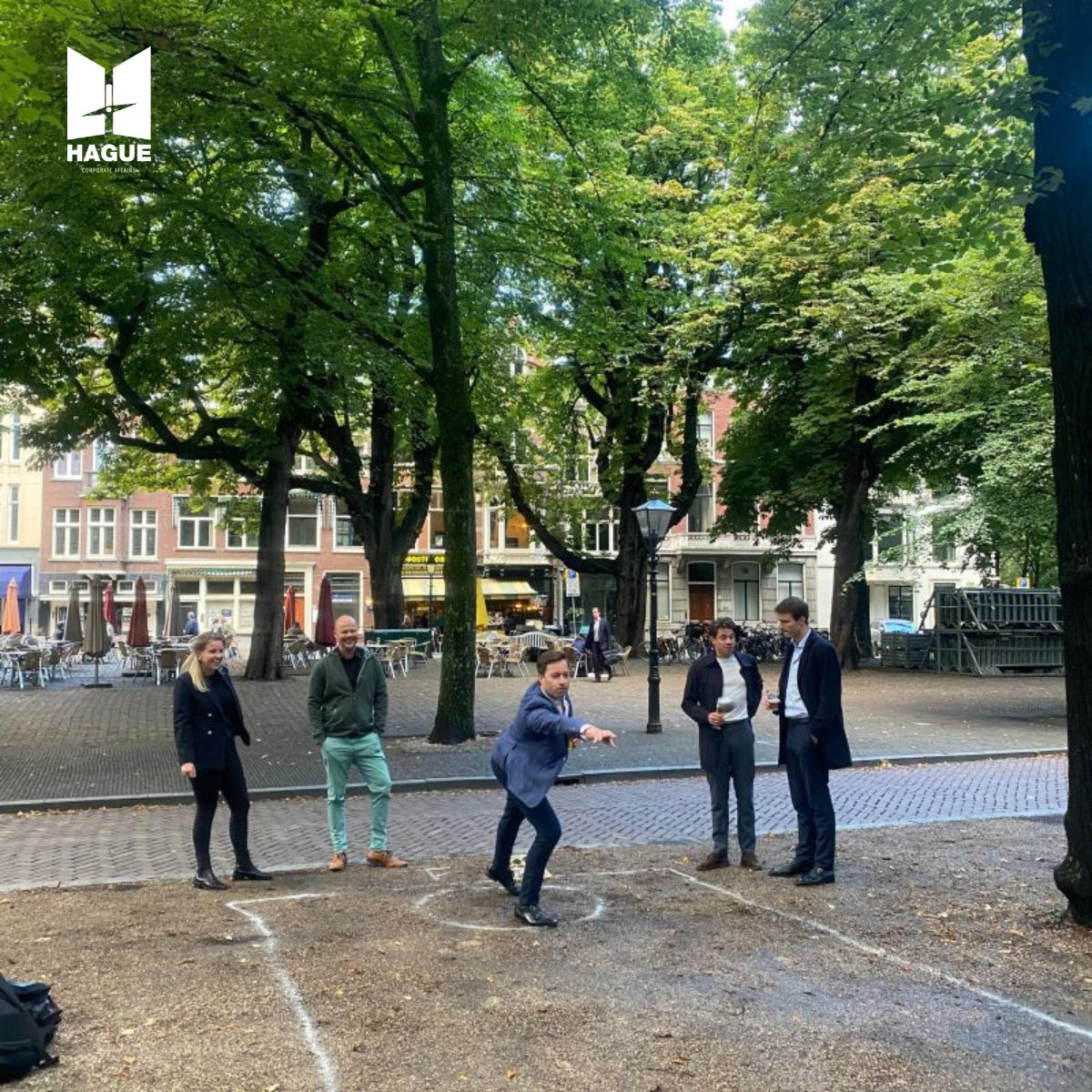 Gisteren speelde ons team een potje Jeu de Boule/petanque met hun collega's van andere organisatie. Dank aan de jong BVPA voor de organisatie!