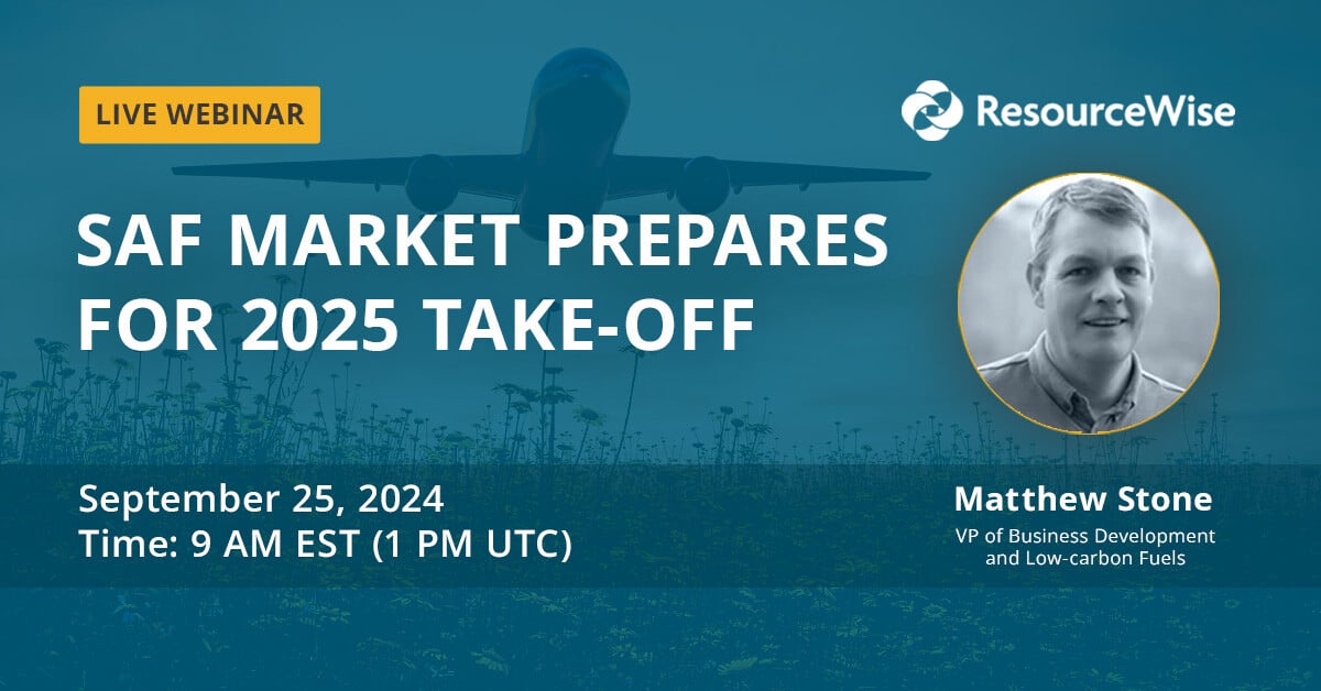 Upcoming Webinar! Join us Sept 25 at 9 AM EST for "SAF Market Prepares for 2025 Take-Off." ✈️Get key insights into the #SustainableAviationFuel market as it nears a major breakthrough!
Don’t miss expert trends &amp; opportunities. Register now! bit.ly/3TwsRxt #SAF