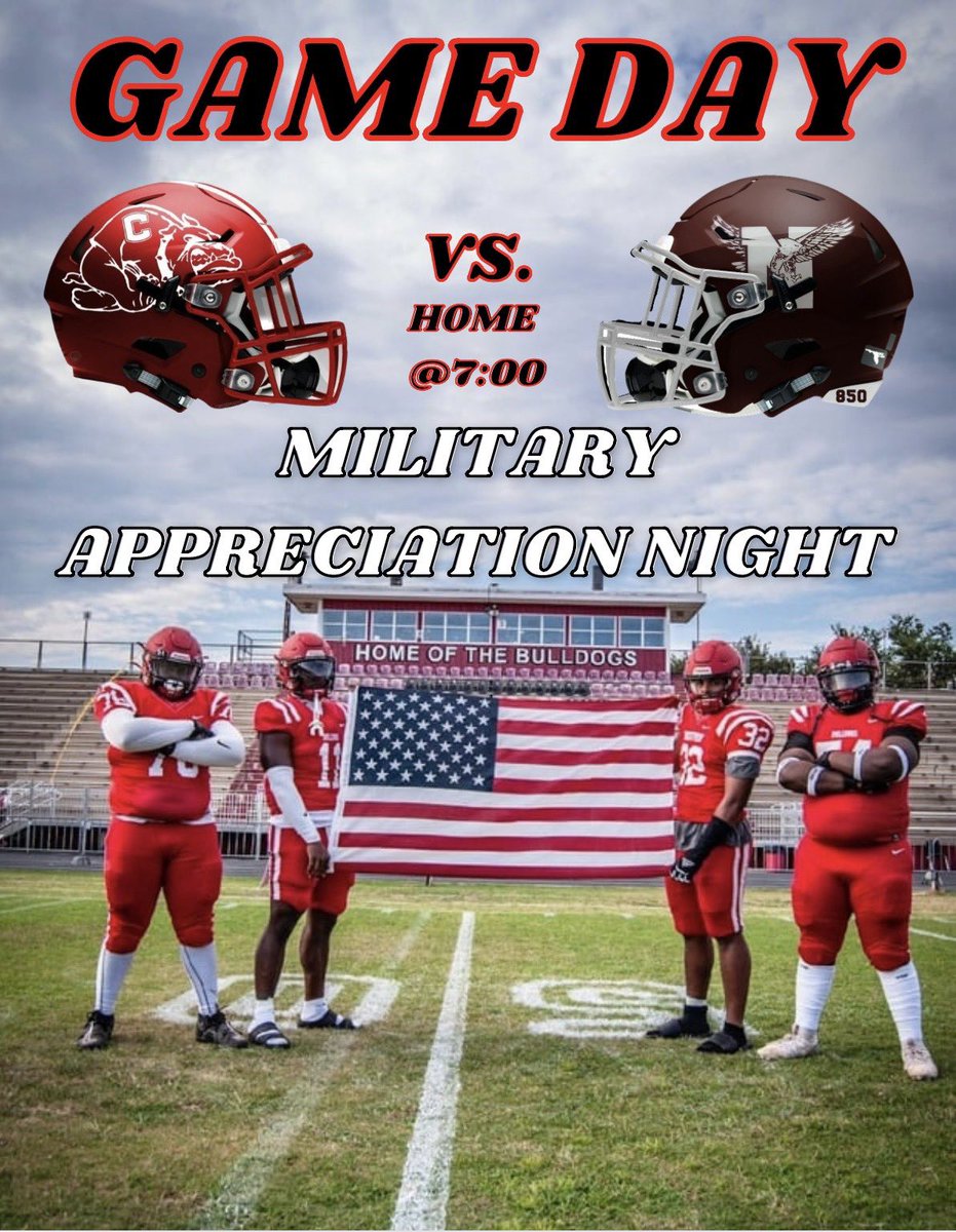 Game day‼️ 
🆚: Niceville Eagles
🕗: 7:00pm
📍: Jack Foster Stadium 
🎟️: gofan.co/event/1632053