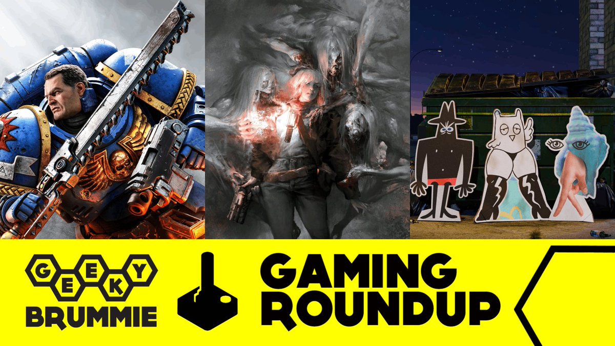 NEW GAMES! (from the Games Release Roundup from <a href="/TheCheapFerret/">Leigh Price</a>)

Our latest Game of the Week presents a horrifying vision of a decaying, miserable UK and also there are Space Marines and naughty party games. Not all at once, sadly.

geekybrummie.com/gaming/hollowb…