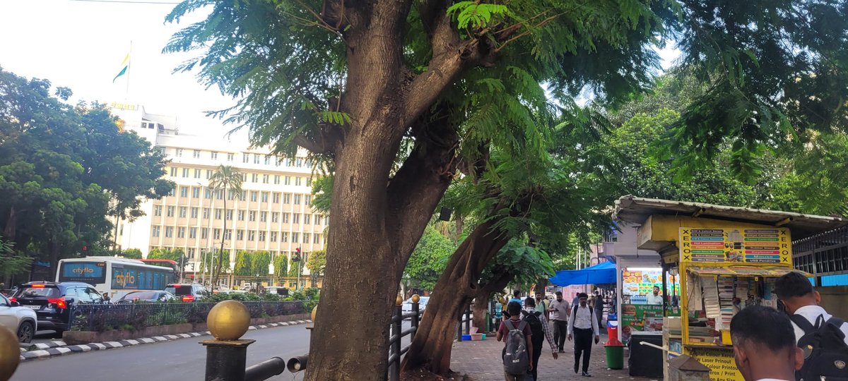 Digamber's tweet image. Dear @mybmc

Noticed new shops popping up on the pavement in nariman point area, opposite to @MantralayaRoom. Are they legal? @mybmc can you clarify if proper permits have been issued? #PublicSpaces #UrbanRegulations