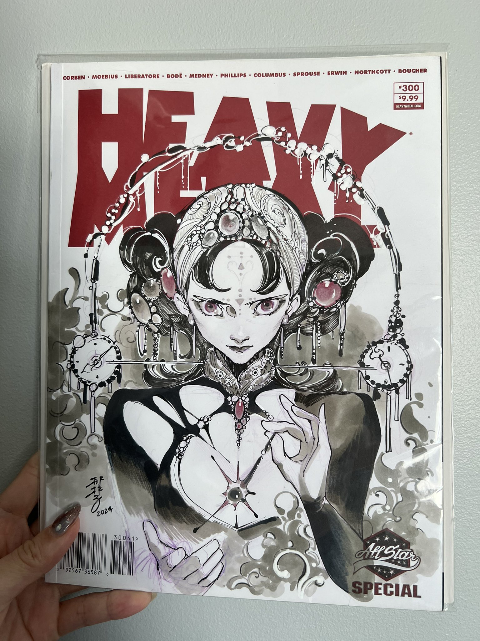 アメコミ　 桃桃子　peach momoko　サンダーボルツ　コミコン peachmomoko #ピーチモモコ #桃桃子 #watercolor @marvel