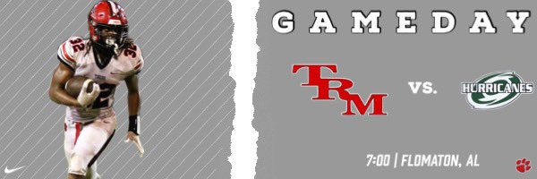 GAMEDAY! 

Come out and support your Tigers tonight as they take on Flomaton! 

7:00 | Flomaton, AL! 

You can listen live on WKNU. GO TIGERS! 

#CountOnMe