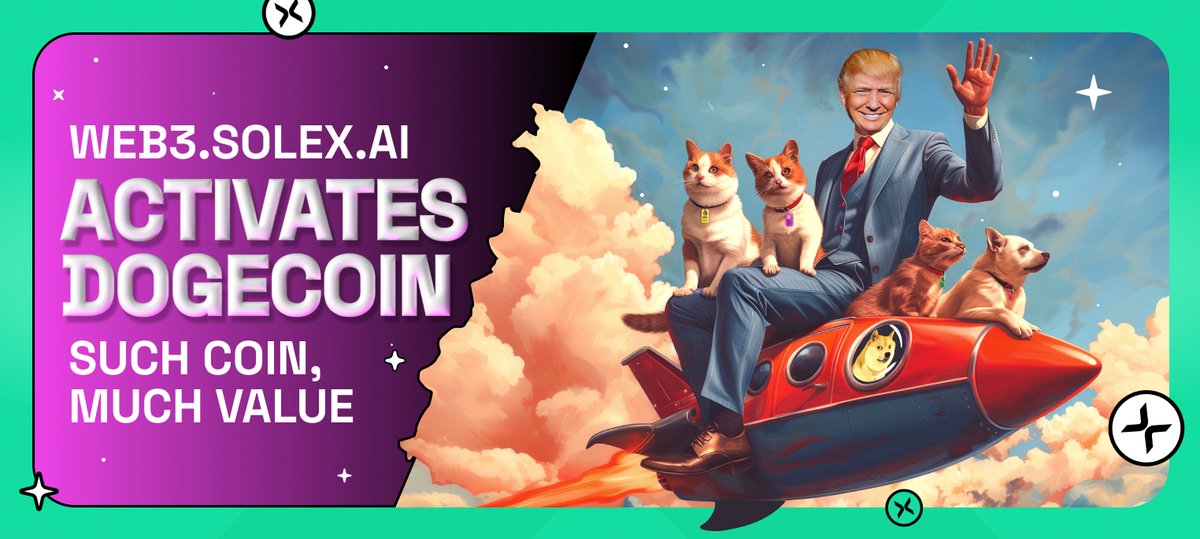 sentex_xyz's tweet image. @solex_ai  activates @dogecoin 😉
Wow! Such decentralized. 💥 Much secure! Very blockchain. 💪
So available for forecasts. Moon soon? 🚀
Can @cb_doge predict DOGE or does he dodge? Only one way to find out: web3.solex.ai