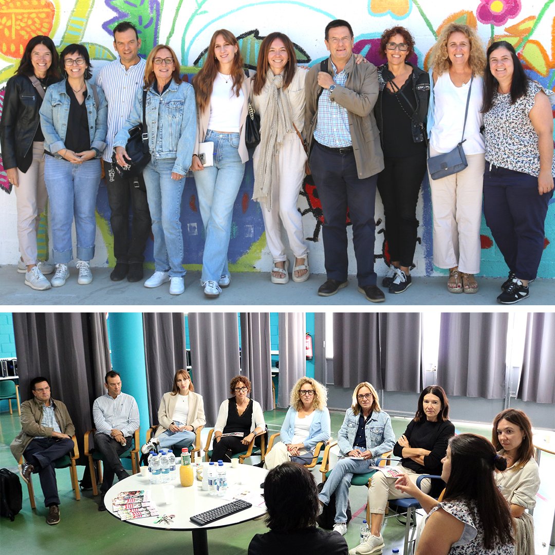 aacudam's tweet image. ℹ️ Professionals de l'Agència Integrada Social i Sanitària de @salutcat  i @dsocialscat ens visita per conèixer el nostre model d'atenció. 
L'atenció integrada que oferim a l'ACUDAM és fonamental per donar una resposta de qualitat i ajustada a les necessitats de les persones😃