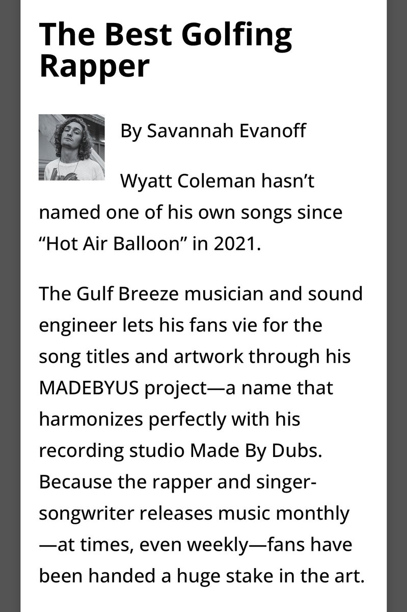 Wyatt Coleman tweet media