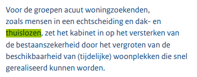 Ik lees bed, bad, brood voor uitgeprocedeerde vreemdelingen? #Regeerprogramma
