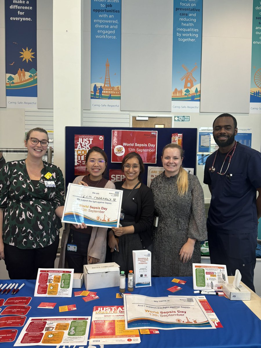 Supporting world sepsis day! Remember your sepsis six #worldsepsisday