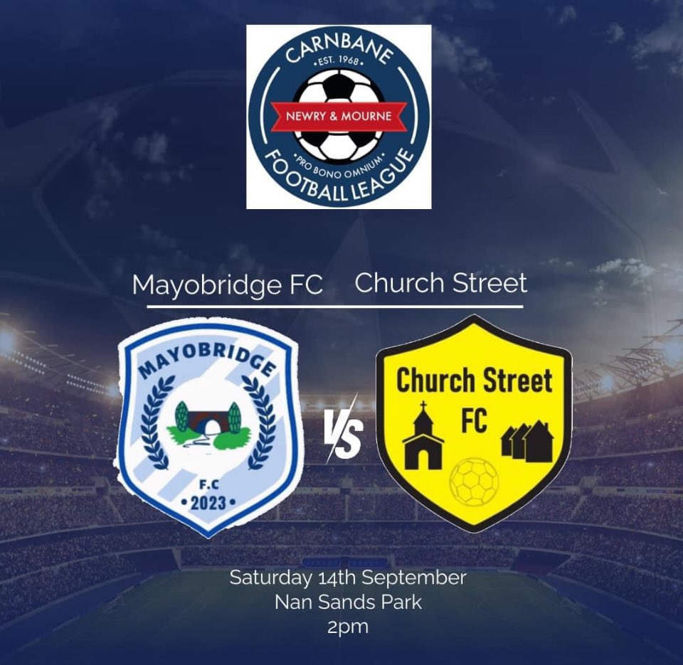🚨 Matchday 6 🚨 

After last weeks big win in the Junior Cup, it’s back to league action this week as the team take on Church Street. 

Everyone come and show your support in Saval this weekend! 🔵⚪️

🆚 Church Street
📅 14th September
⏰ 2pm
🏠 Nan Sands Park