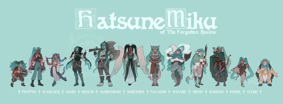 FULL MIKU LINEUP!!! 

this has been insane to work on for the last almost 2 weeks tysm for all the love on the series!!! i had so much fun doing these and i hope you all stick around to see what else i make 💙💙💙

other version + timelapse is in replies :)