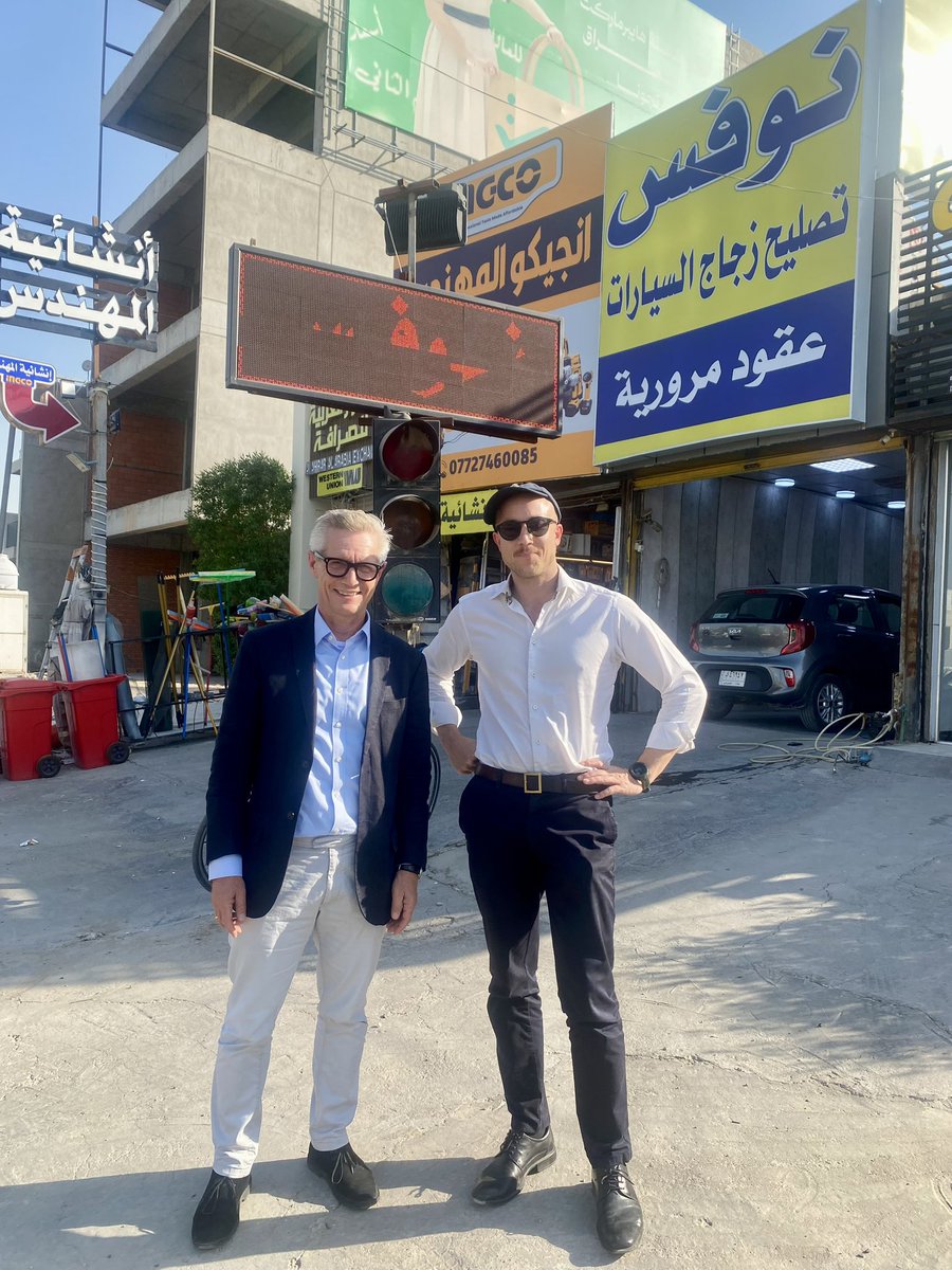 Great last visit to Iraq this week at the end of my tenure as ambassador.

It has been a privilege to serve as Norwegian ambassador to this beautiful and friendly country. 

Proud of the strong bilateral relationship between 🇳🇴🇮🇶 in many important areas.