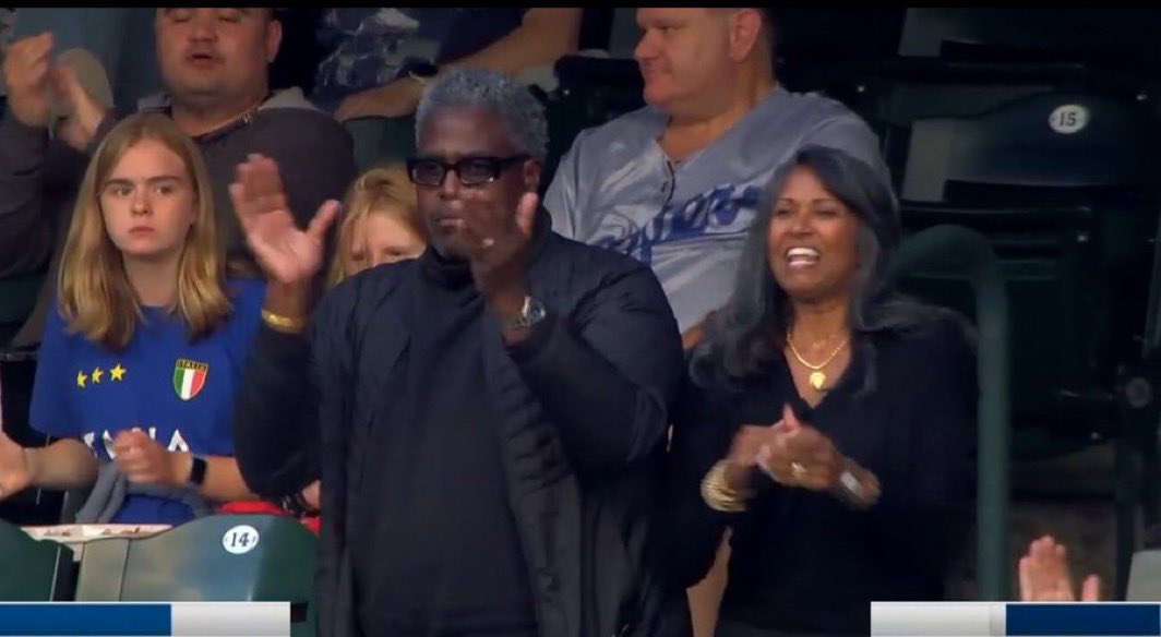 #Titans DL coach Tracy Rocker and his wife were able to be in Seattle for their son Kumar’s electric first MLB start yesterday. Owner Amy Adams Strunk felt it was important for him to be there, so Rocker left just as practice was ending and will be back for practice today.