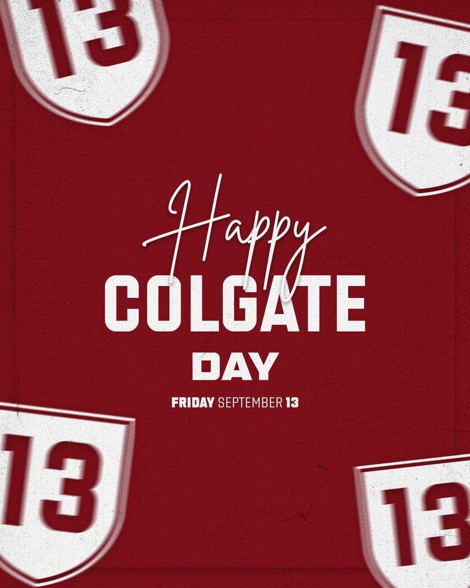 Happy #ColgateDay 

#GoGate