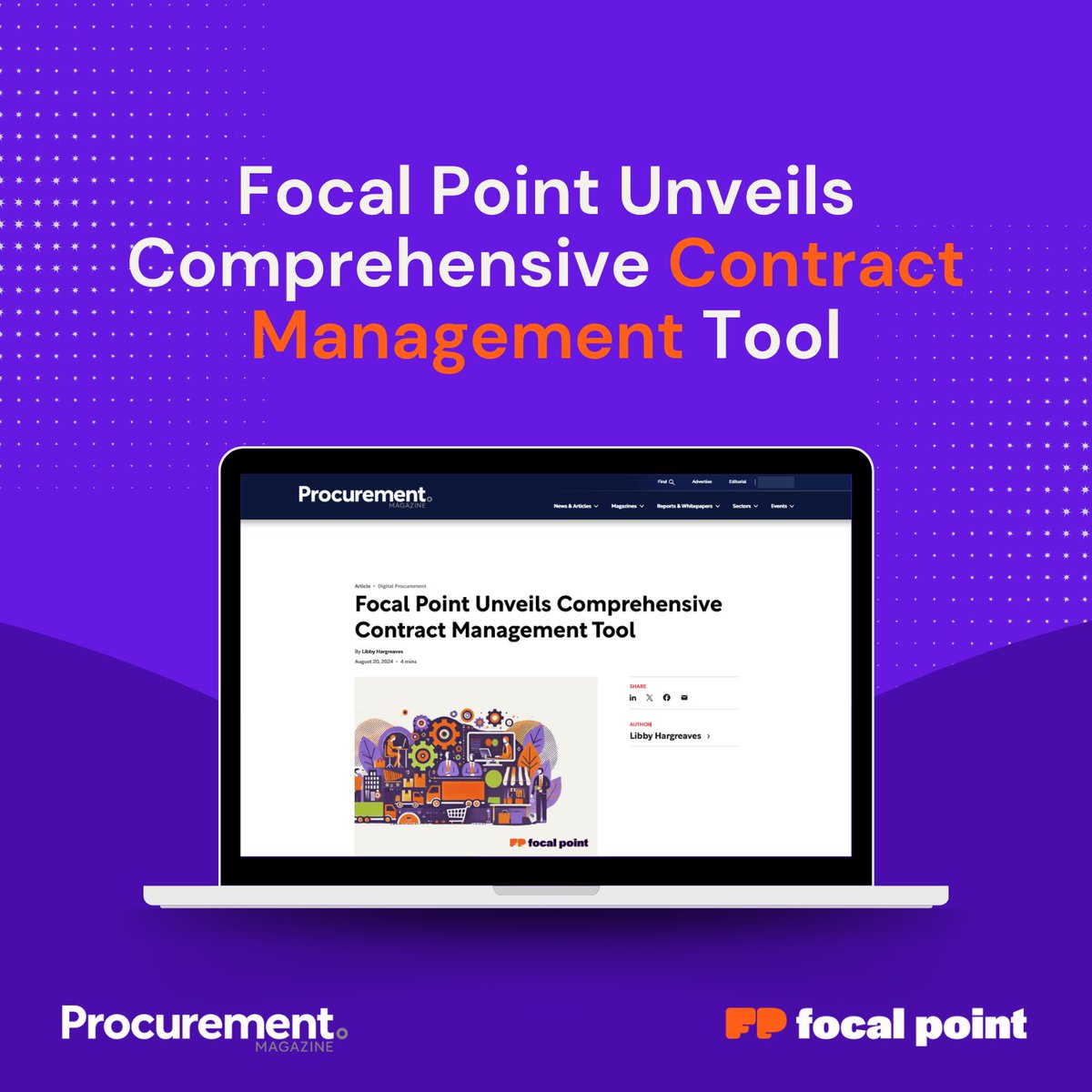 🌟 Focal Point is featured in Procurement Magazine for our all-in-one contract management solution!

Learn how we simplify procurement with enhanced transparency and streamlined workflows.

👉 Read the full feature: procurementmag.com/articles/focal…

#FocalPoint #Procurement