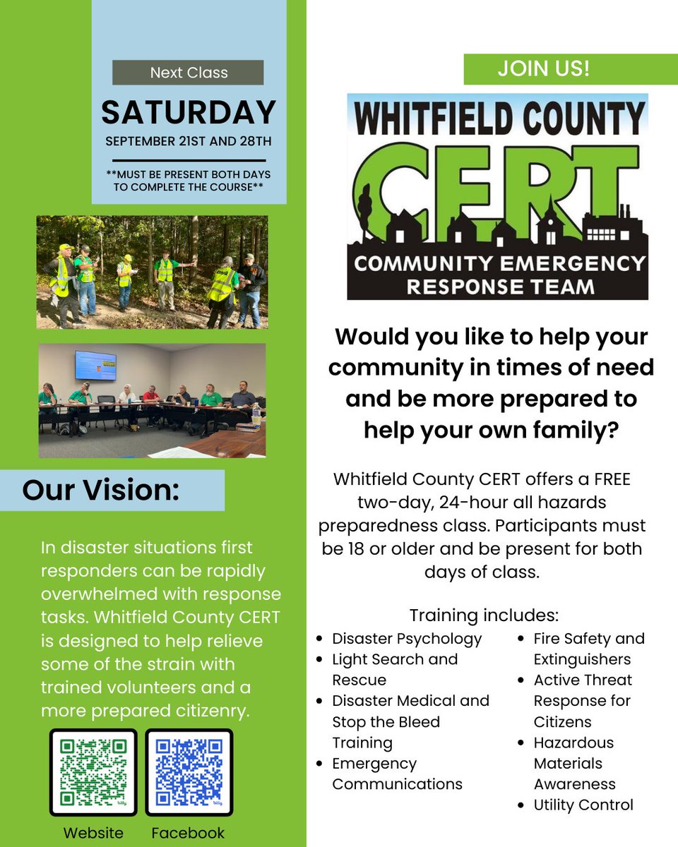 Whitfield CERT tweet media