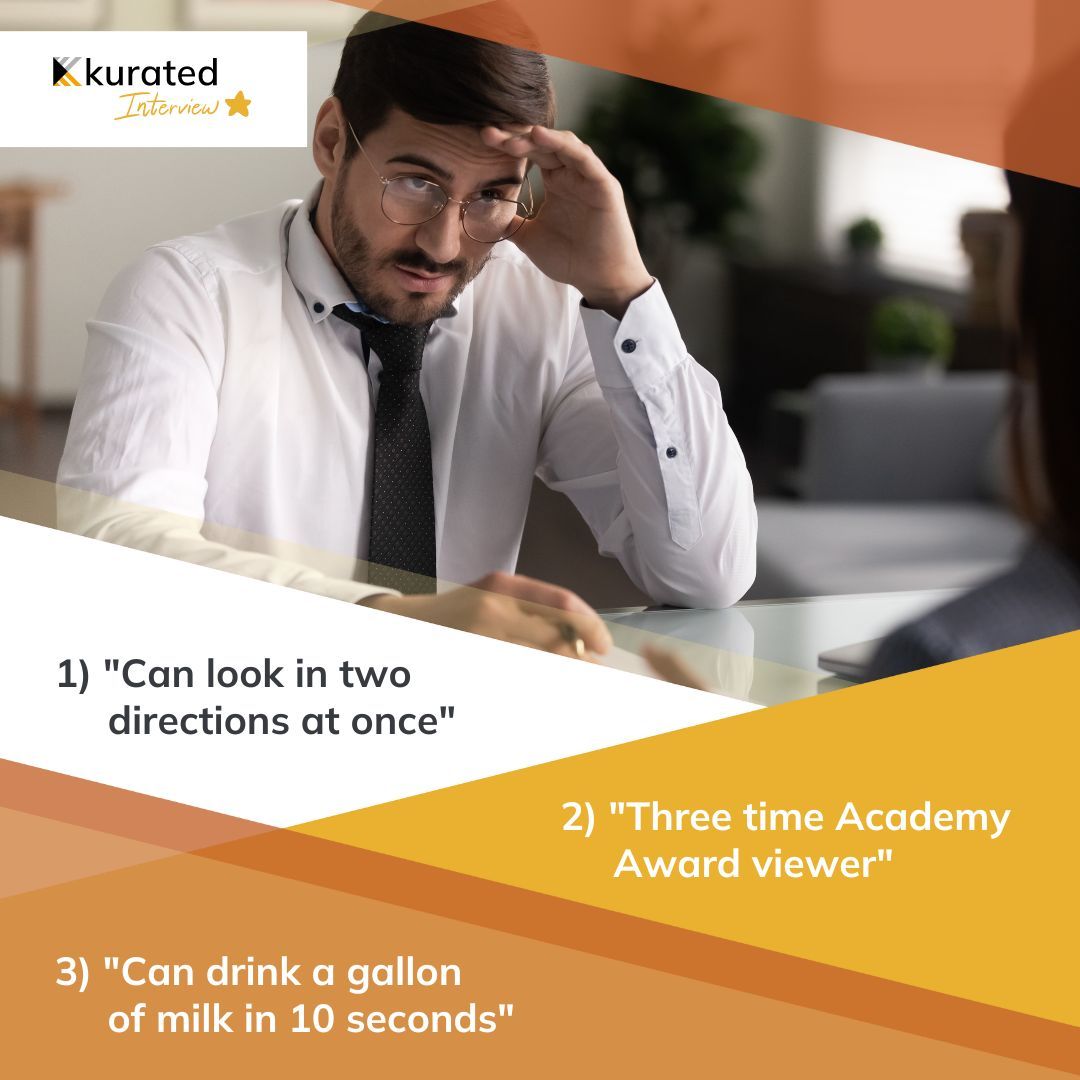 kuratedai's tweet image. 🚨 Funny resume fails are a thing, but you don’t want to be one of them! Kurated Interview has the real resume tips you need to make a lasting impression and stand out in the job market. 🚀

#ResumeFails #JobSearchHumor #ResumeTips #KuratedInterview #CareerAdvice #JobSearch