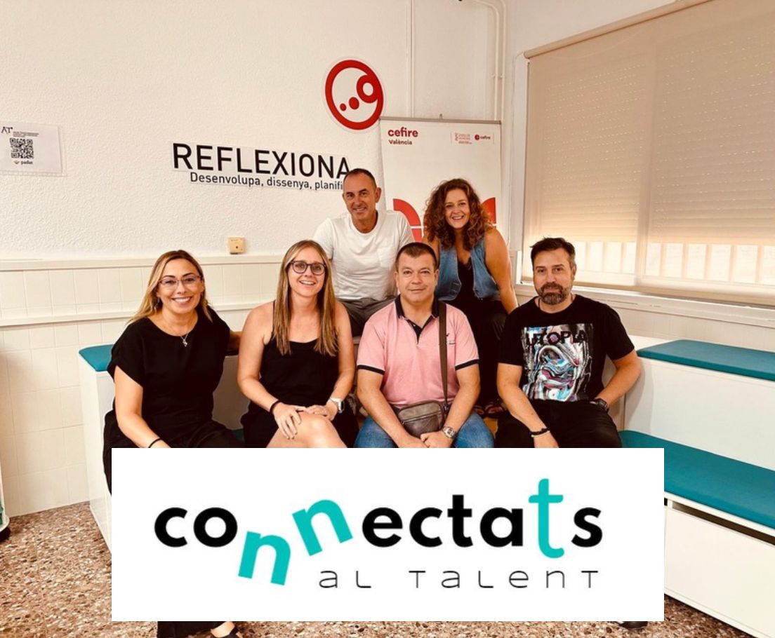 EQUIPO CONNECTATS
"Un gran reto bien merece una gran ilusión"
Este es nuestro equipo: apasionado, resiliente, multidisciplinar y cualificado. Listos para acompañar a los centros de la Comunitat Valenciana <a href="/GVAeducacio/">GVA Educació</a> en su camino hacia la promoción del #Talento  este curso 24-25