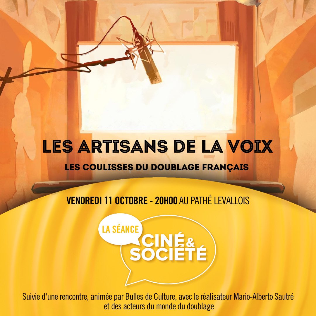 Rendez-vous le 11 octobre ! 🎙️🧡
➡️ s.pathe.fr/fr/V3292S71978…