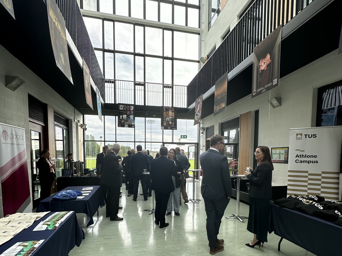 Pobal (@pobal) on Twitter photo 🗣️Delighted speak to attendees of today's <a href="/atu_ie/">Atlantic Technological University</a> <a href="/UL/">University Of Limerick</a> <a href="/TUS_ie/">Technological University of the Shannon</a> 'ReSHAPE' <a href="/ReSHAPESkills/">ReSHAPE Project</a> launch in #Athlone about Pobal and our #EUJTF programmes alongside <a href="/EUJTF_ie/">EU Just Transition Fund in Ireland</a> colleagues!
#EUinmyRegion <a href="/EMRAssembly/">Eastern & Midland RA</a> <a href="/Dept_ECC/">Dept. Environment, Climate and Communications</a> @paulskinnader 🗣️Delighted speak to attendees of today's <a href="/atu_ie/">Atlantic Technological University</a> <a href="/UL/">University Of Limerick</a> <a href="/TUS_ie/">Technological University of the Shannon</a> 'ReSHAPE' <a href="/ReSHAPESkills/">ReSHAPE Project</a> launch in #Athlone about Pobal and our #EUJTF programmes alongside <a href="/EUJTF_ie/">EU Just Transition Fund in Ireland</a> colleagues!
#EUinmyRegion <a href="/EMRAssembly/">Eastern & Midland RA</a> <a href="/Dept_ECC/">Dept. Environment, Climate and Communications</a> @paulskinnader