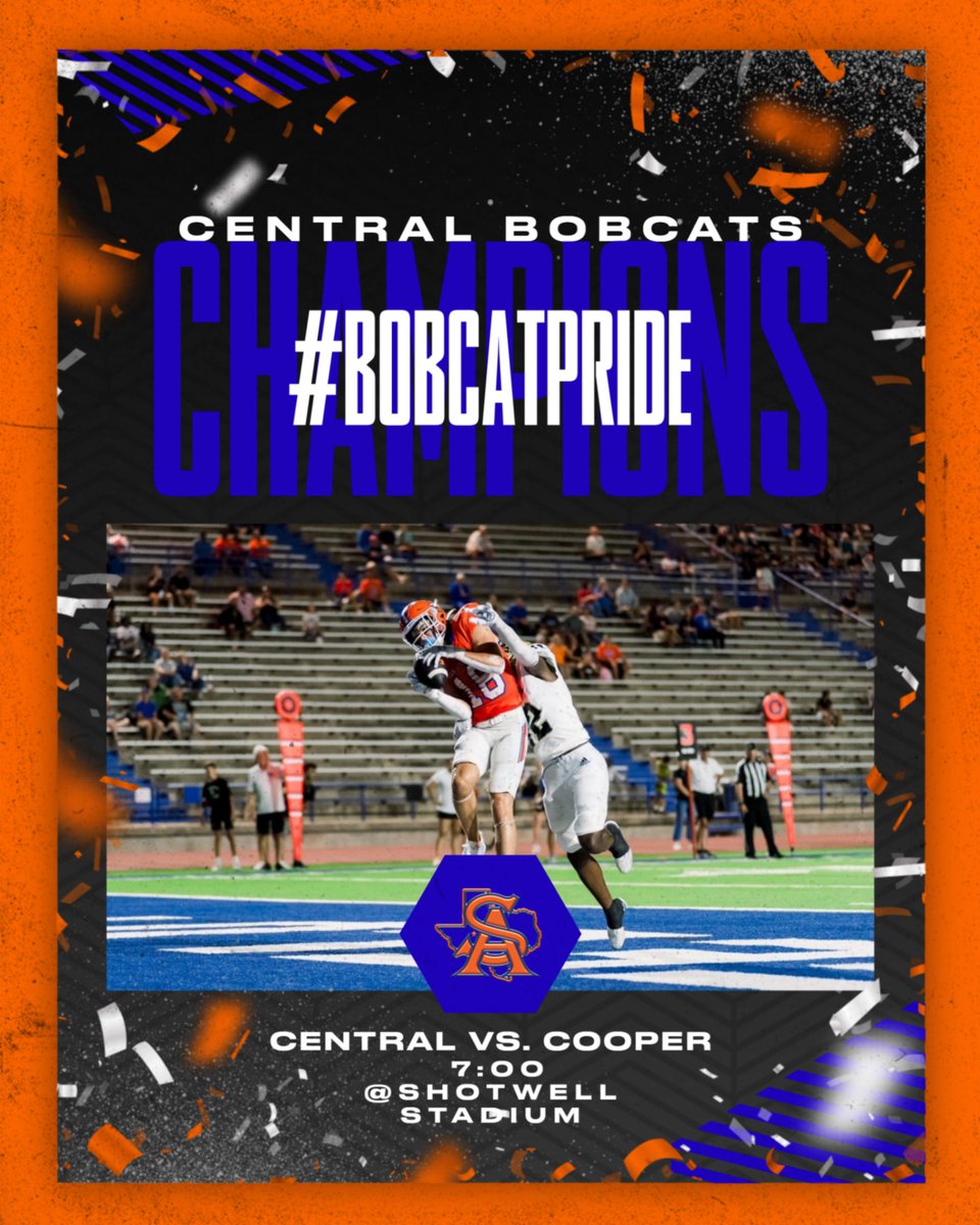San Angelo ISD Athletics (@saisd_athletics) on Twitter photo Make the trip to Abilene to support the Bobcats!
<a href="/AngryOrangeFB/">San Angelo Central Bobcat Football</a> <a href="/The_CHS_Bobcats/">CentralHSBobcats</a> <a href="/SanAngeloBobcat/">SanAngeloBobcat</a> Make the trip to Abilene to support the Bobcats!
<a href="/AngryOrangeFB/">San Angelo Central Bobcat Football</a> <a href="/The_CHS_Bobcats/">CentralHSBobcats</a> <a href="/SanAngeloBobcat/">SanAngeloBobcat</a>