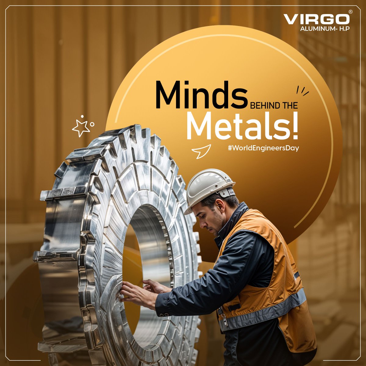 Celebrating the brilliant minds that shape metals into marvels! 🏗️
Happy Engineer's Day to the innovators who turn ideas into reality.
.
.
.
#worldengineersday #virgoAluminium #mindsovermetals