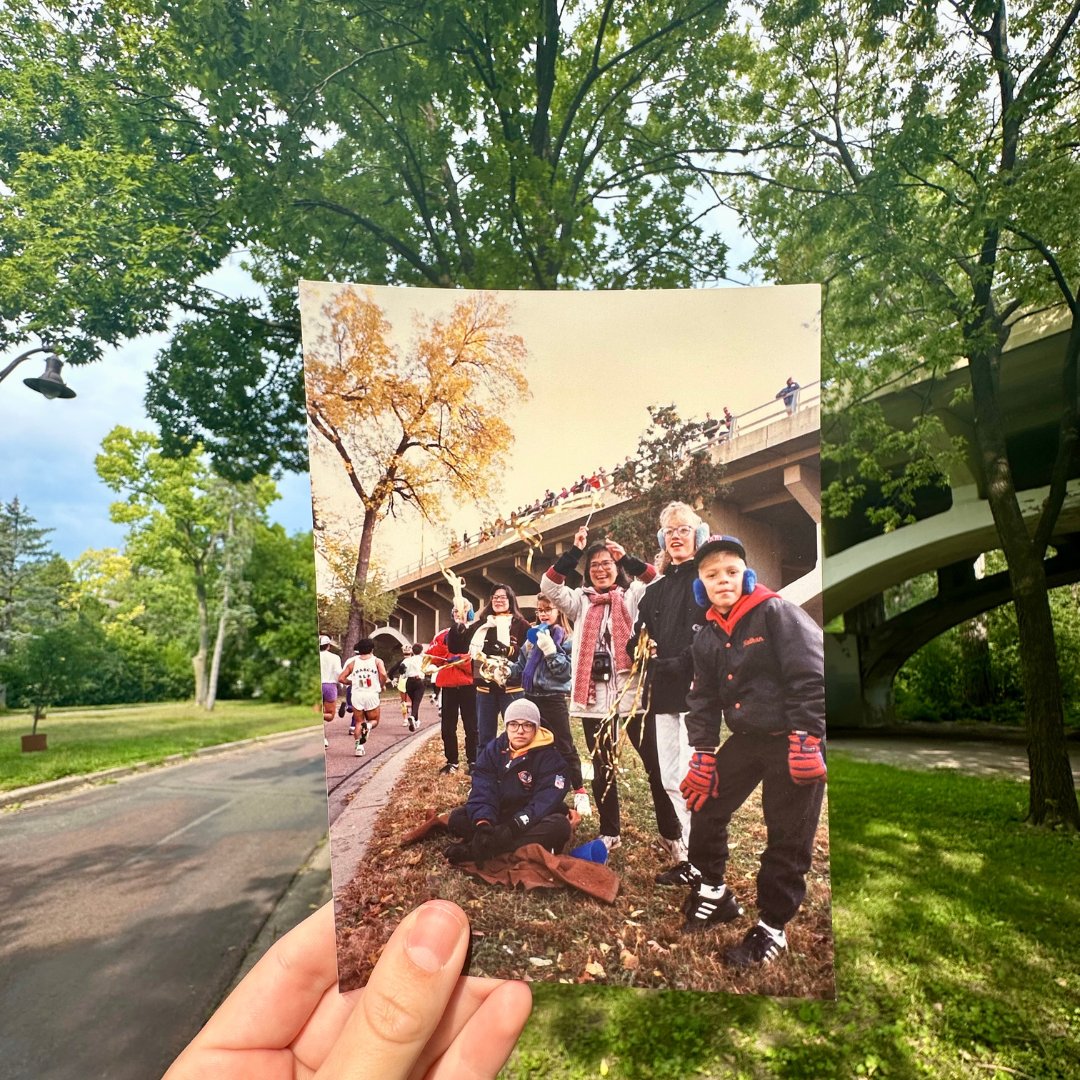 tcmarathon's tweet photo. The courses, sidelines, and finish lines of the Medtronic Twin Cities Marathon Weekend are filled with history...and in just three short weeks we'll get to experience it together🍁

#FlashbackFriday #TwinCitiesMarathon #MoveForMore https://t.co/0Ge4DLQLjX