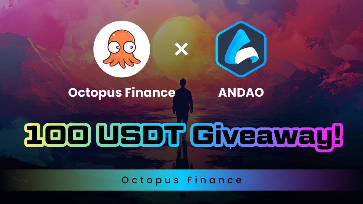 ArbitrumNewsDAO's tweet image. 📰 COLLAB GIVEAWAY 📰

We're giving away 100 USDT to 5 arbinauts 🎉

To enter:
🧑‍🚀 Follow @Octopus_Arb &amp;amp; @ArbitrumNewsDAO
🧑‍🚀 RT and Like 🔁❤️
🧑‍🚀 Tag 3 friends in the comments

⏰ Winners draw in 48 Hrs!

#Arbitrum #Giveaway