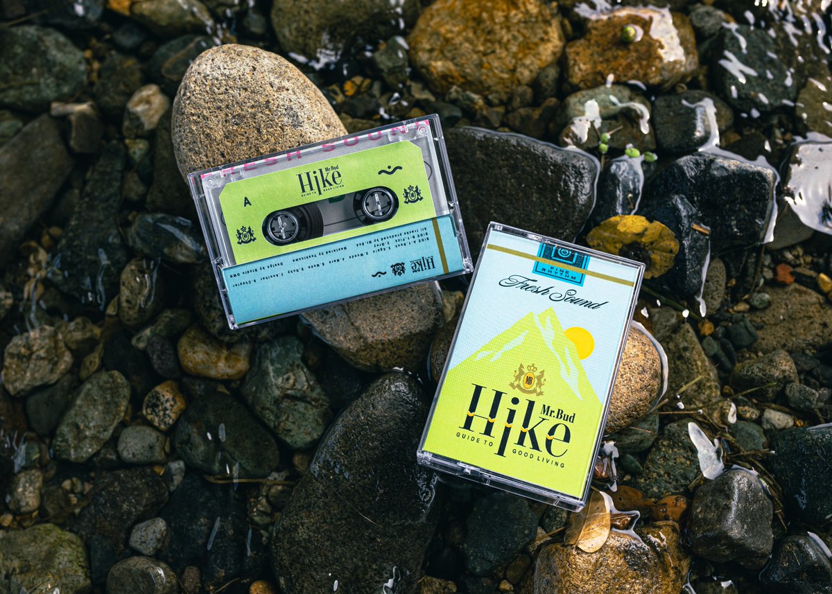 ollkorrect1993's tweet photo. 【New Release Info】

Mr.Bud - Hike

Mr.Budによるビートテープ「Hike」の配信が各ストリーミングサービスで始まりました。
DLコード付きカセットテープも9/14からCRIB RECORDSさんより発売予定です！

配信リンク: https://t.co/dOeIIEIbUV
カセット予約ページ: https://t.co/XaHT4Nh6Kw https://t.co/Wrinonbd6e