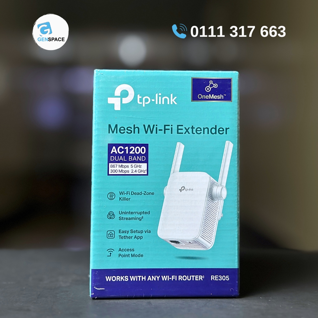 GenspaceLtd's tweet image. 𝗧𝗵𝗲 𝗔𝗖𝟭𝟮𝟬𝟬 𝗗𝘂𝗮𝗹 𝗕𝗮𝗻𝗱 𝗠𝗲𝘀𝗵 𝗪𝗶-𝗙𝗶 𝗘𝘅𝘁𝗲𝗻𝗱𝗲𝗿 𝗯𝗼𝗼𝘀𝘁𝘀 𝘆𝗼𝘂𝗿 𝗲𝘅𝗶𝘀𝘁𝗶𝗻𝗴 𝗻𝗲𝘁𝘄𝗼𝗿𝗸 𝘁𝗼 𝗽𝗿𝗼𝘃𝗶𝗱𝗲 𝗳𝗮𝘀𝘁, 𝗿𝗲𝗹𝗶𝗮𝗯𝗹𝗲 𝗶𝗻𝘁𝗲𝗿𝗻𝗲𝘁 𝗰𝗼𝘃𝗲𝗿𝗮𝗴𝗲 𝘁𝗵𝗿𝗼𝘂𝗴𝗵𝗼𝘂𝘁 𝘆𝗼𝘂𝗿 𝗵𝗼𝗺𝗲. Order here. #wifiextender