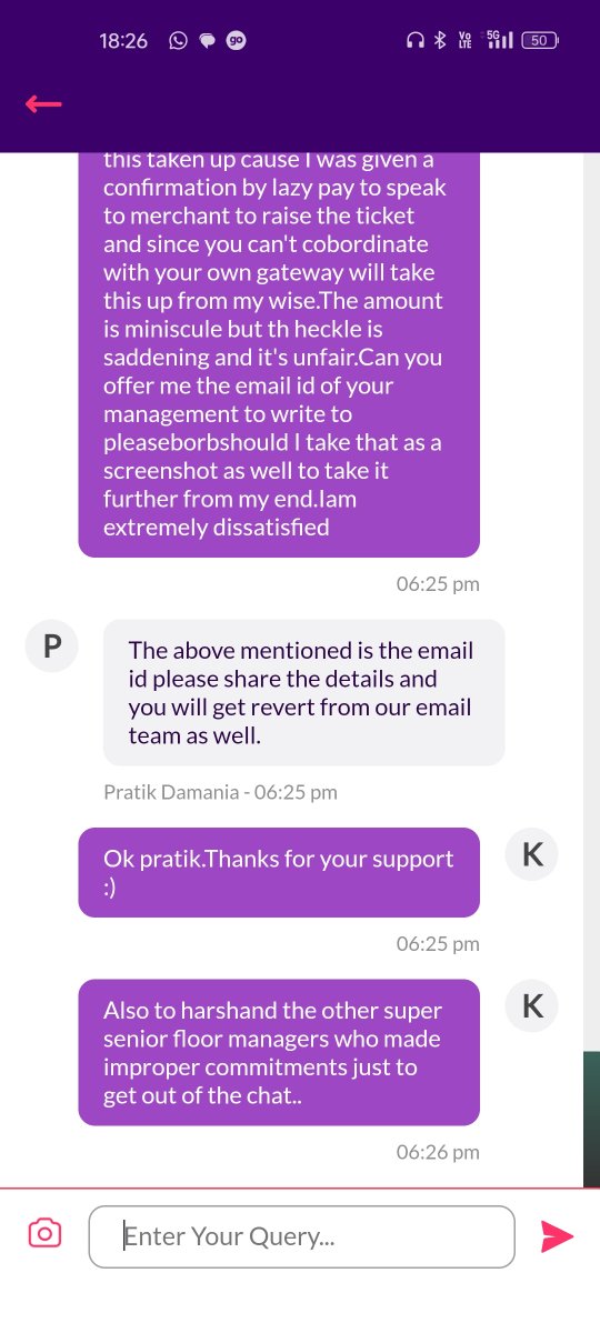 Karthik_0909's tweet photo. @zeptocares hi zepto..I've had a horrendous experience through your chat support and stuck between you and lazy pay for a refund.your chat support keeps giving std templates and the wallet is asking to escalate through the merchant n you don't have an escalation system?#Pathetic https://t.co/E2aO6liQS1