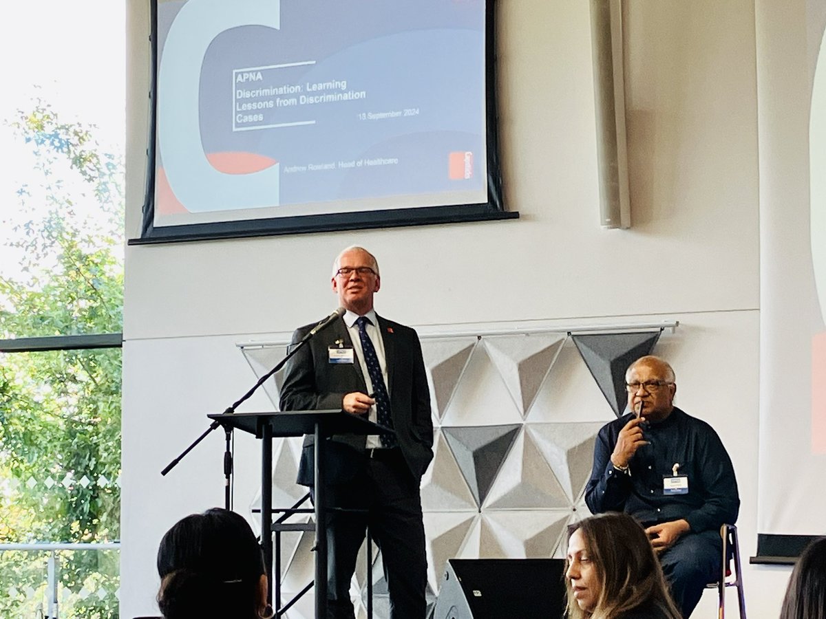 NWAS Equality, Diversity & Inclusion (@nwamb_inclusion) on Twitter photo <a href="/ApnaNhs/">APNA NHS - Asian Professionals National Alliance</a> <a href="/NWAmb_Equality/">NWAS Race Equality Network</a> <a href="/ChrisHopsonNHS/">Chris Hopson</a> @ConfedMatthew <a href="/NavinaEvans/">Dr Navina Evans</a> <a href="/BolaOwolabi8/">Bola Owolabi</a> Session 6 - breakout 6
Discrimination- learning lessons from discrimination cases with Andrew Roland from Chapsticks legal
#Apna24 #TeamAPNA <a href="/ApnaNhs/">APNA NHS - Asian Professionals National Alliance</a> <a href="/NWAmb_Equality/">NWAS Race Equality Network</a> <a href="/ChrisHopsonNHS/">Chris Hopson</a> @ConfedMatthew <a href="/NavinaEvans/">Dr Navina Evans</a> <a href="/BolaOwolabi8/">Bola Owolabi</a> Session 6 - breakout 6
Discrimination- learning lessons from discrimination cases with Andrew Roland from Chapsticks legal
#Apna24 #TeamAPNA