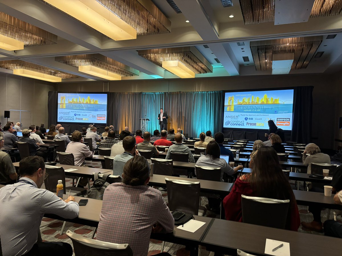 The 2024 ASPE Summit is officially underway!  Great turnout from around the country. Who’s ready to learn!?!! 

#estimatinginspace #networking