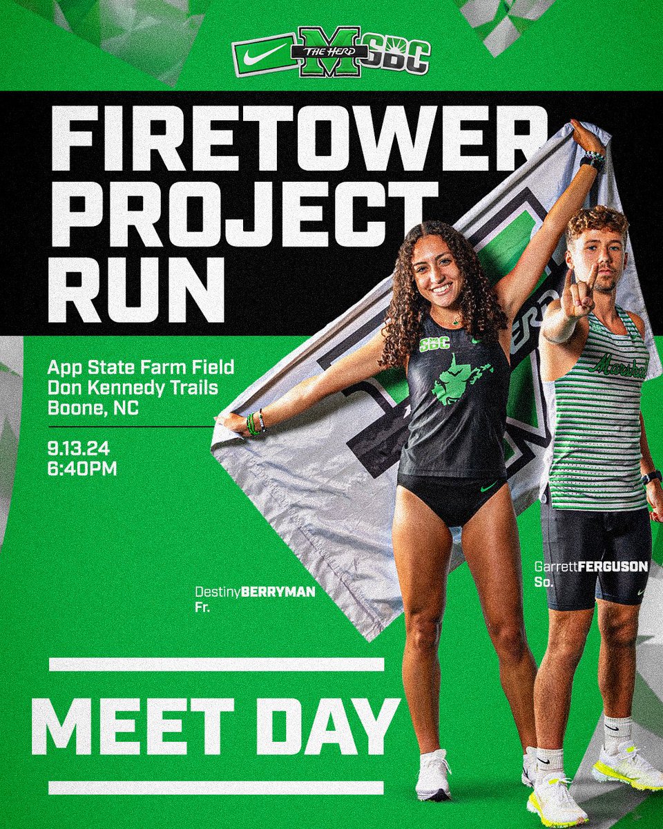 Running in the mountains today! 🏔️ 

📊: bit.ly/XCAppStateLive…

#WeAreMarshall