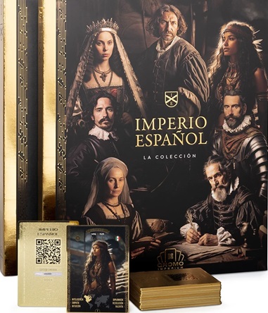 Todoliteratura's tweet image. QROMO IMPERIUM presenta La Colección Imperio Español, la primera audioteca en Qromos coleccionables que combina Historia,  Coleccionismo, Arte y Tecnología @Todoliteraturas @Joliaga 
todoliteratura.es/noticia/60015/…