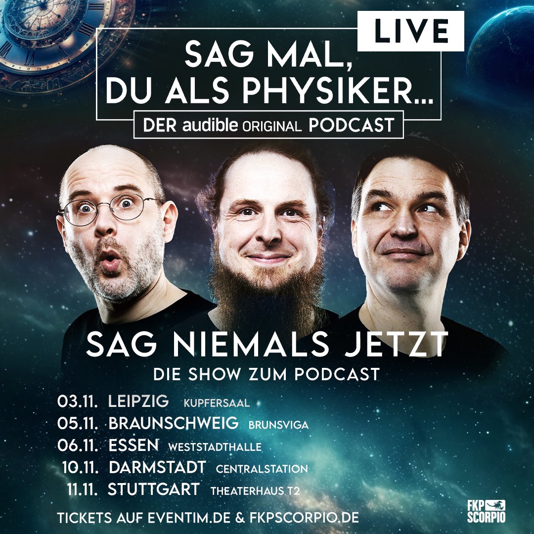 Juhu! In acht Wochen geht’s wieder auf Tour! 🚂