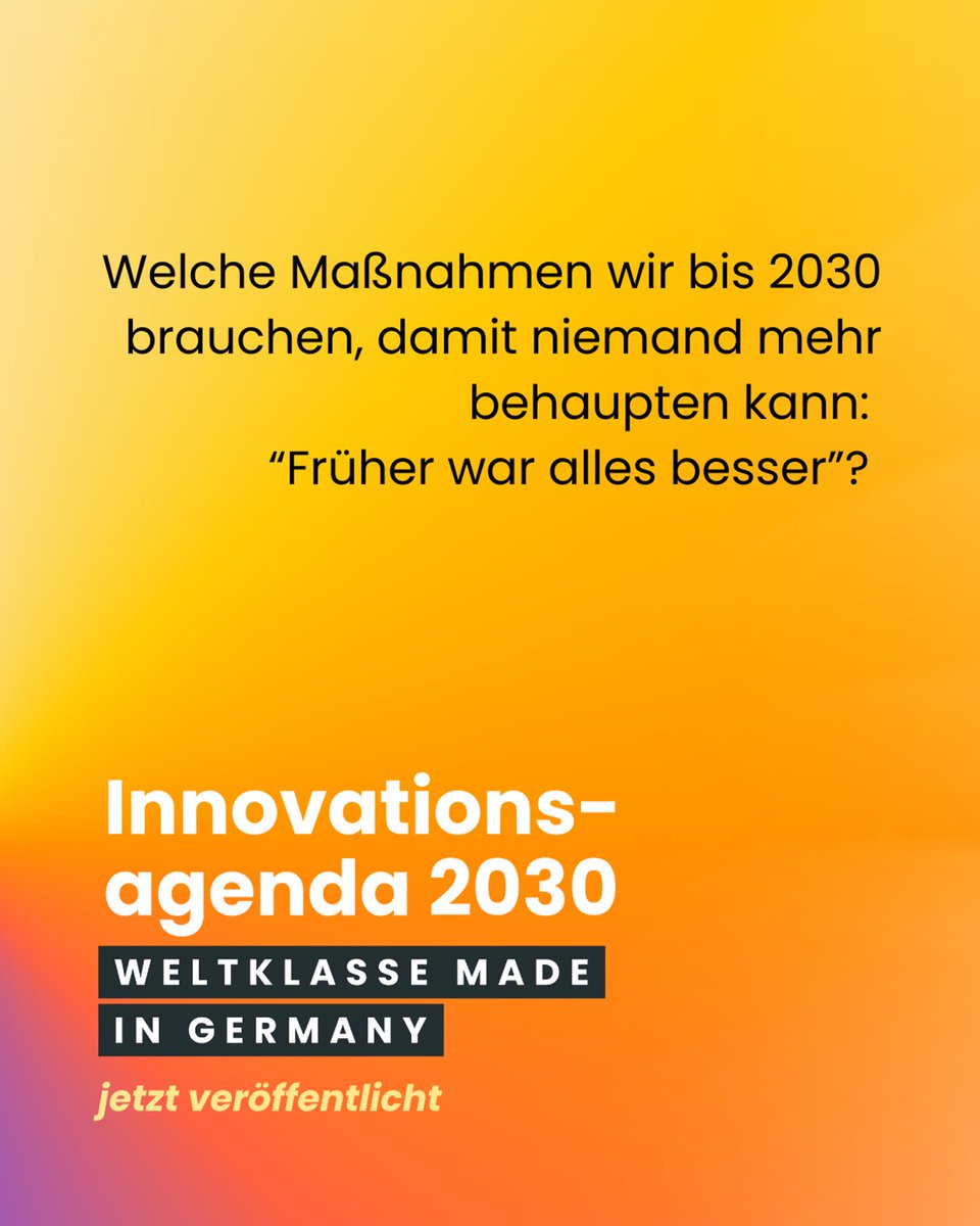 𝐎𝐔𝐓 𝐍𝐎𝐖: 𝐈𝐧𝐧𝐨𝐯𝐚𝐭𝐢𝐨𝐧𝐬𝐚𝐠𝐞𝐧𝐝𝐚 𝟐𝟎𝟑𝟎 𝐯𝐞𝐫ö𝐟𝐟𝐞𝐧𝐭𝐥𝐢𝐜𝐡𝐭! 🚀

Als Landessprecherin des <a href="/StartupVerband/">Startup-Verband 💡 🚀</a> möchte ich die Perspektiven aus #NRW sichtbar machen und auf die politische Agenda bringen.

In den letzten Monaten hat unser Verband mit vielen
