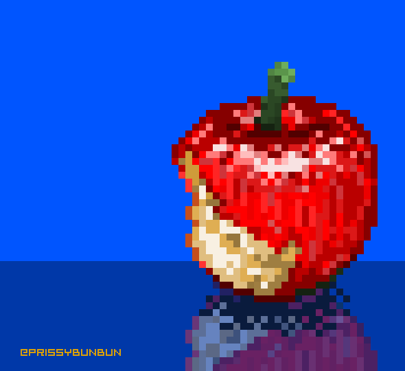 Prissybunbun's tweet photo. “Who would have guessed?
today's @Pixel_Dailies theme: #MurderWeapon

#pixelart #ドット絵 #Pixel_Dailies https://t.co/bd97rw448y